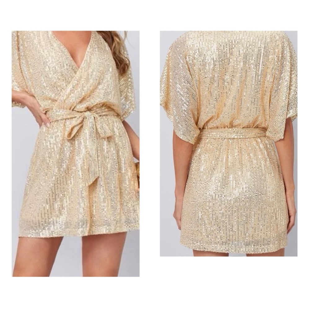 Mini Sequin Dress